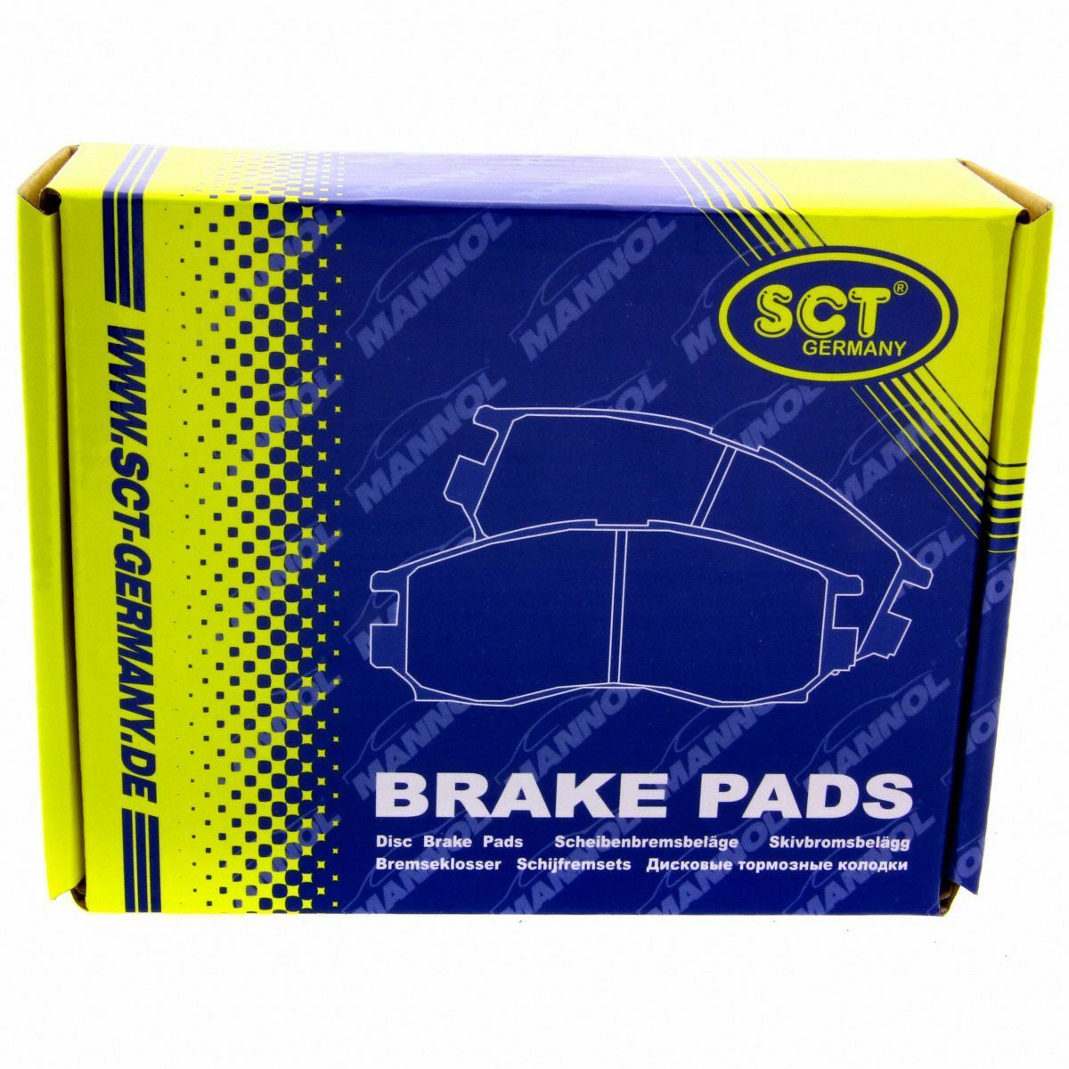 *** SCT Bremsbeläge SP 156 PR Bremsklötze Bremsbelagsatz vorne passend für Nissan
