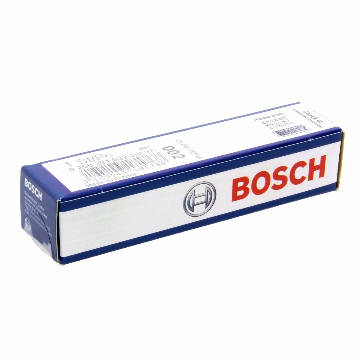 1x Bosch 0250201032 Glühkerze passend für Audi Multicar Seat Skoda Volvo VW