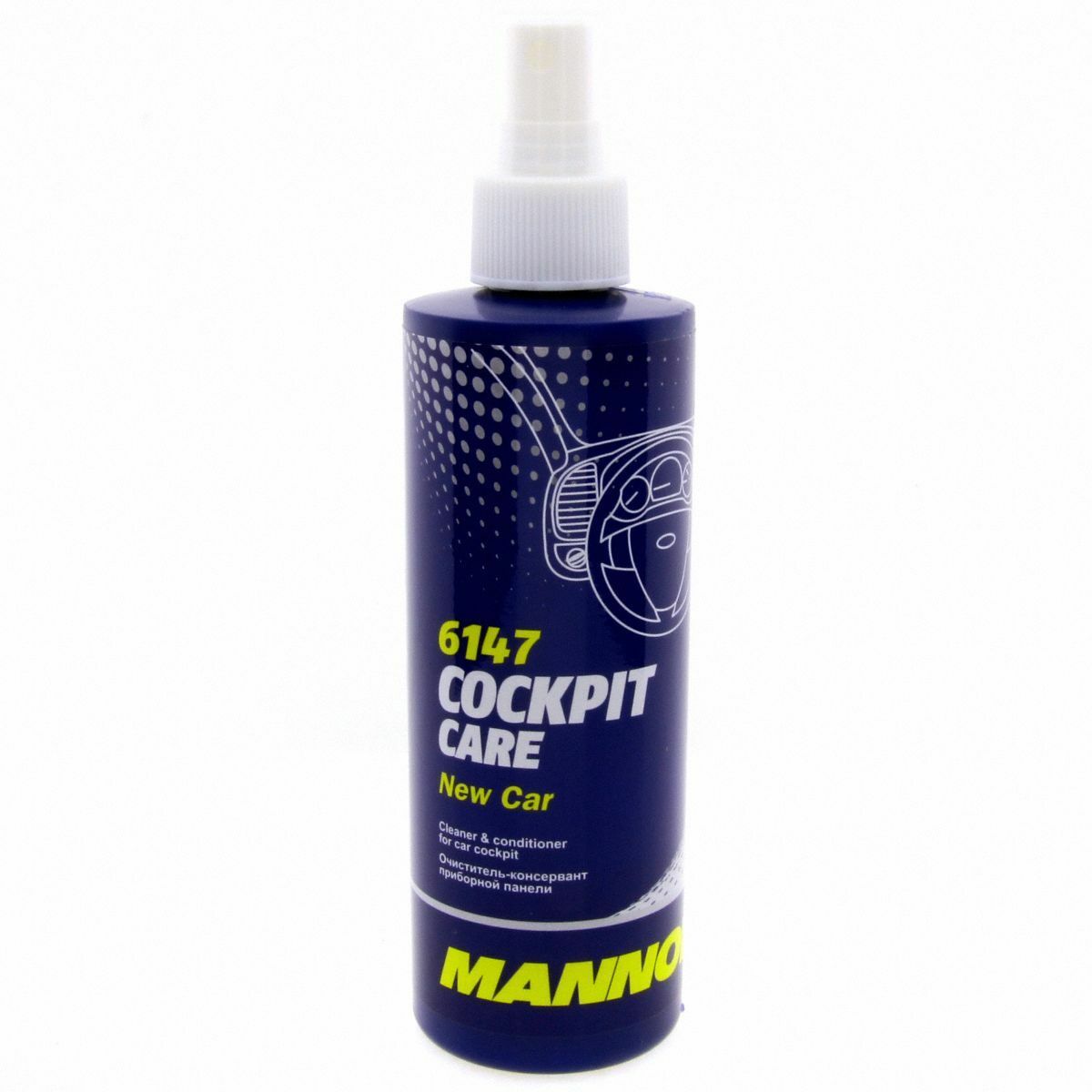 3x 250ml MANNOL 6147 Cockpit Care New Car Konservierungsmittel Schutz