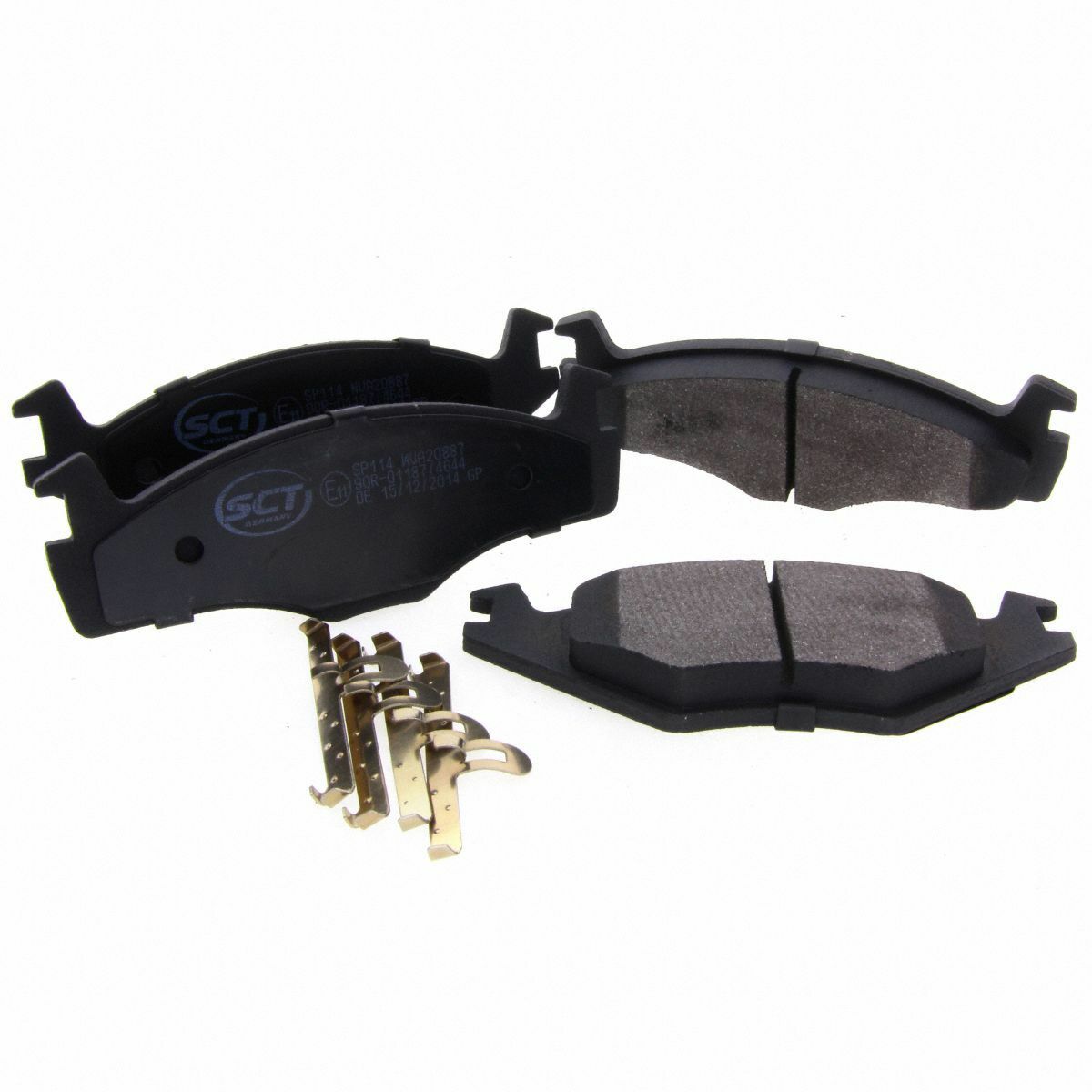 SCT Bremsbeläge SP 114 PR Bremsklötze Bremsbelagsatz vorne passend für Seat VW
