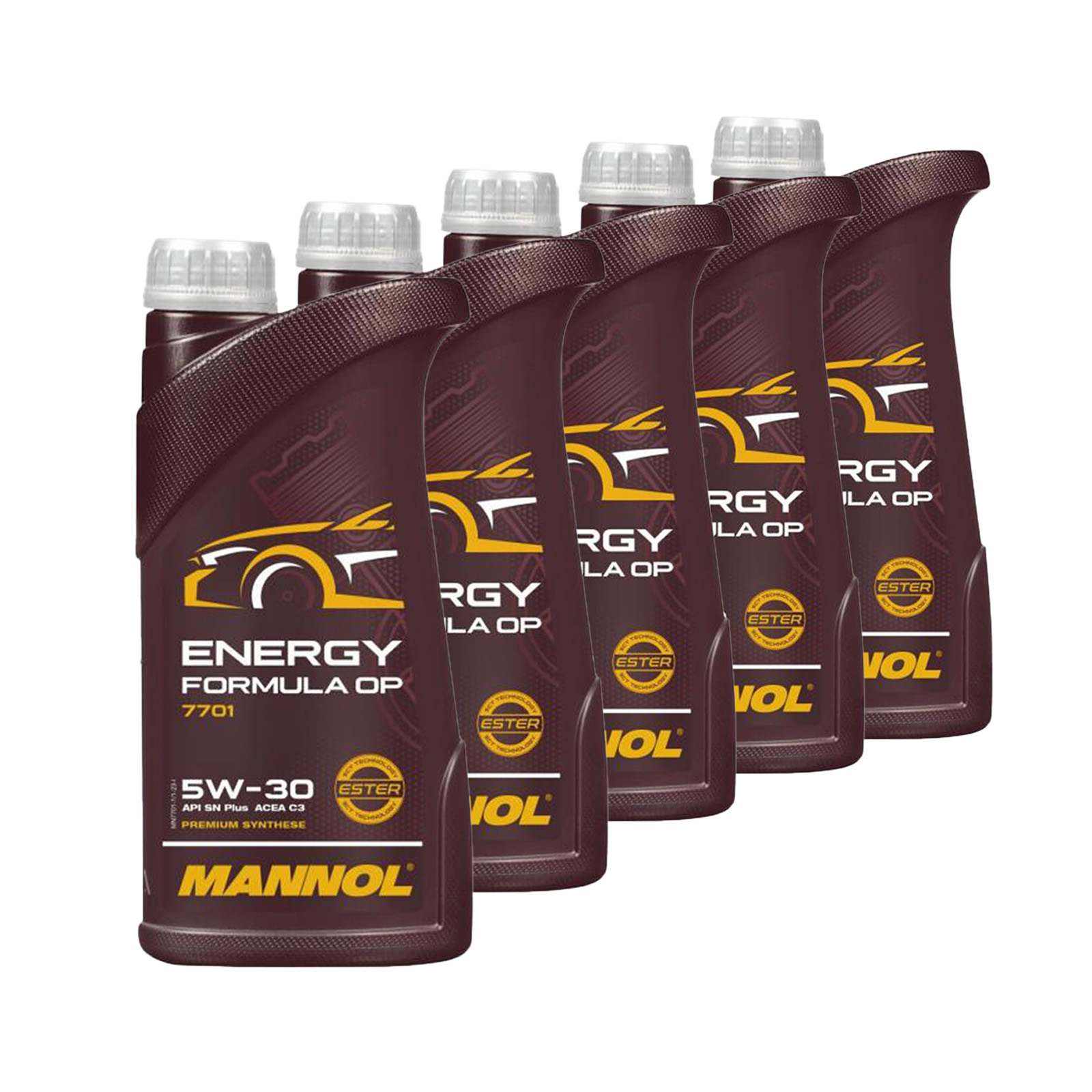 5 Liter (5x1) MANNOL Energy Formula OP 7701 5W-30 API SN Plus Motoröl