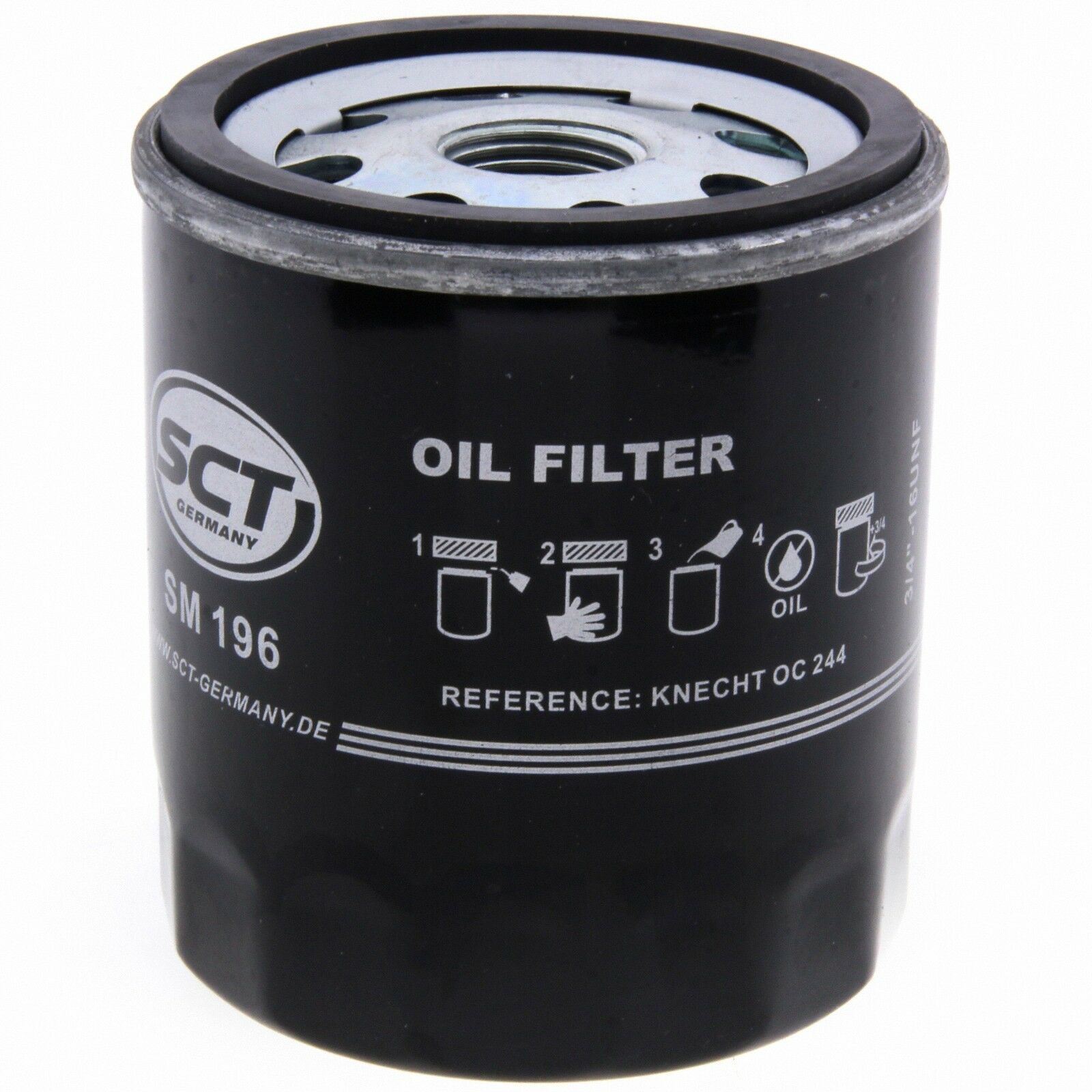 SCT Ölfilter SM196 Filter Motorfilter Anschraubfilter passend für Ford Volvo