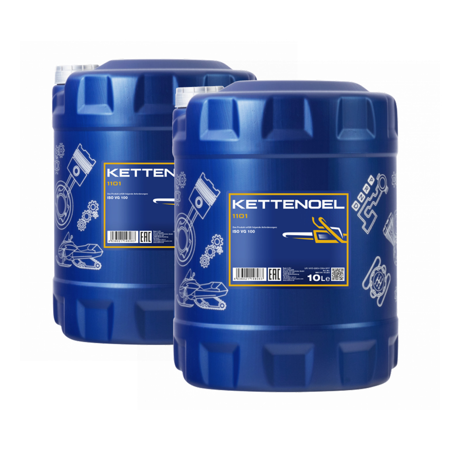 20 Liter (2x10) MANNOL Chain Saw Oil Kettenöl mineralisches Sägekettenhaftöl Motorsäge 20 Liter (2x10) MANNOL Chain Saw Oil Kettenöl mineralisches Sägekettenhaftöl Motorsäge