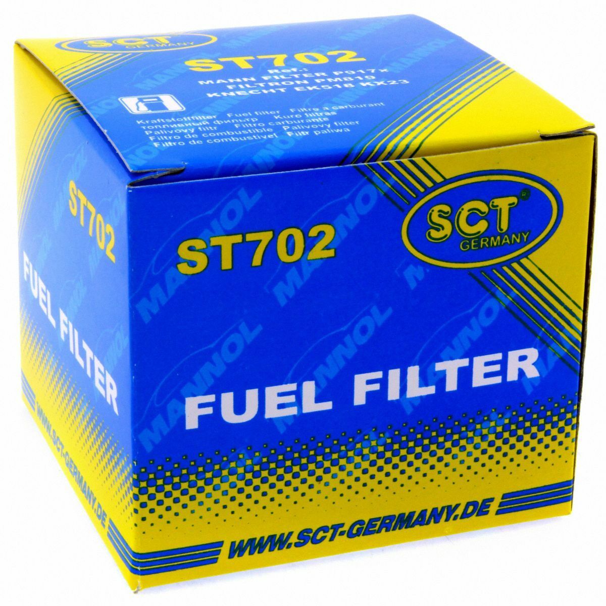 SCT Kraftstofffilter ST 702 Motorfilter Benzinfilter passend für Ford Fiat