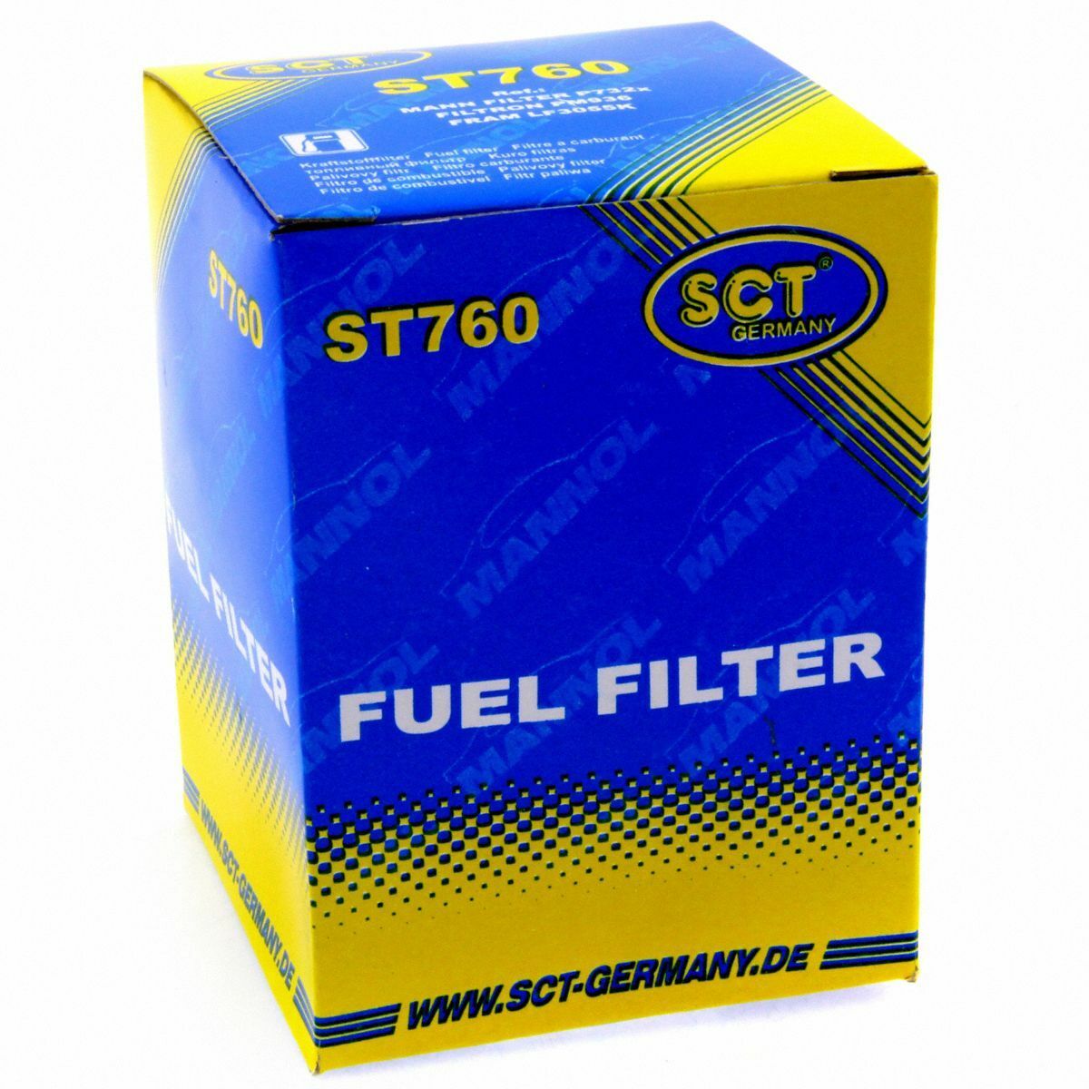 SCT Kraftstofffilter ST 760 Benzinfilter passend für Opel Saab GM Astra Corsa Meriva Signum Zafira Vectra