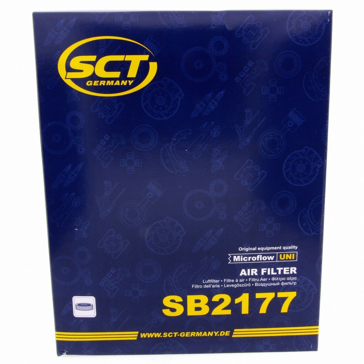 Luftfilter Fahrzeugfilter SB2177 Motorluftfilter Luft Filter passend für BMW SCT