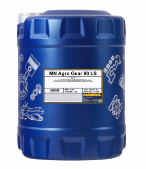 10 Liter MANNOL Agro Gear Getriebeöl MN8110 manuell Mineralbasis GL-5 LS SAE 90