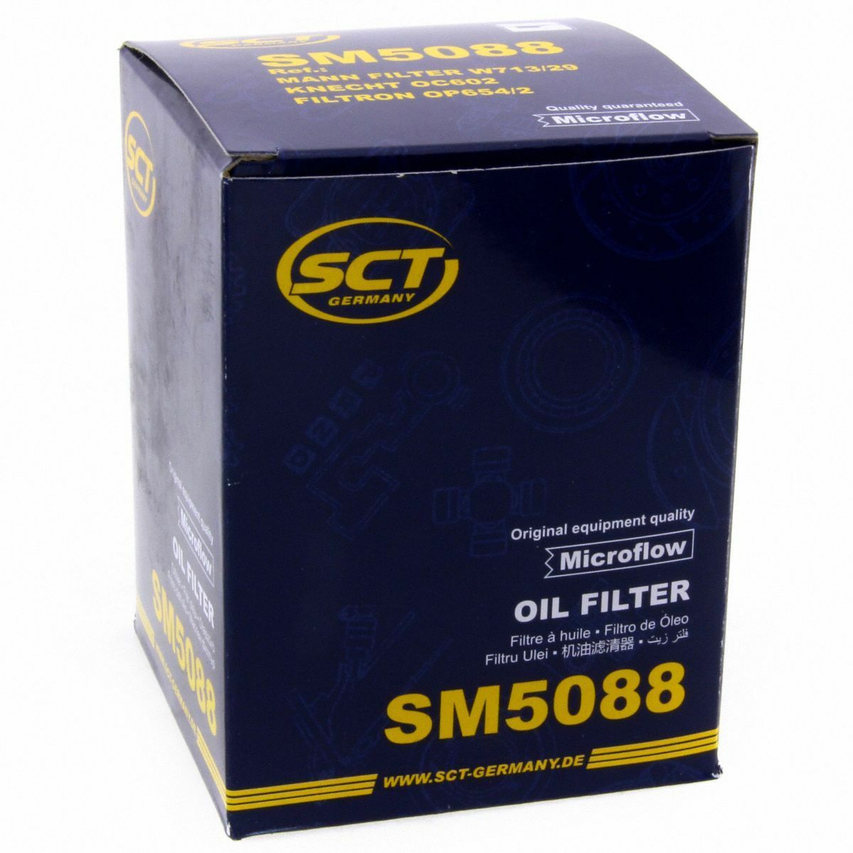SCT Ölfilter SM5088 Filter Motorfilter Servicefilter Anschraubfilter Jaguar passend für Land Rover