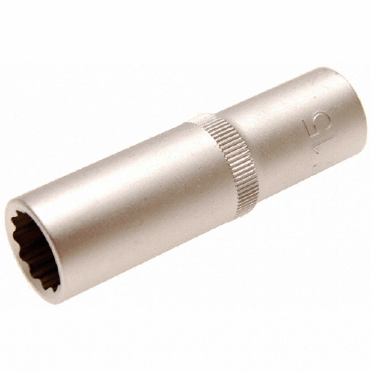 Steckschlüssel Werkzeug-Einsatz, tief, 12-kant, 12,5 1/2 , 15 mm