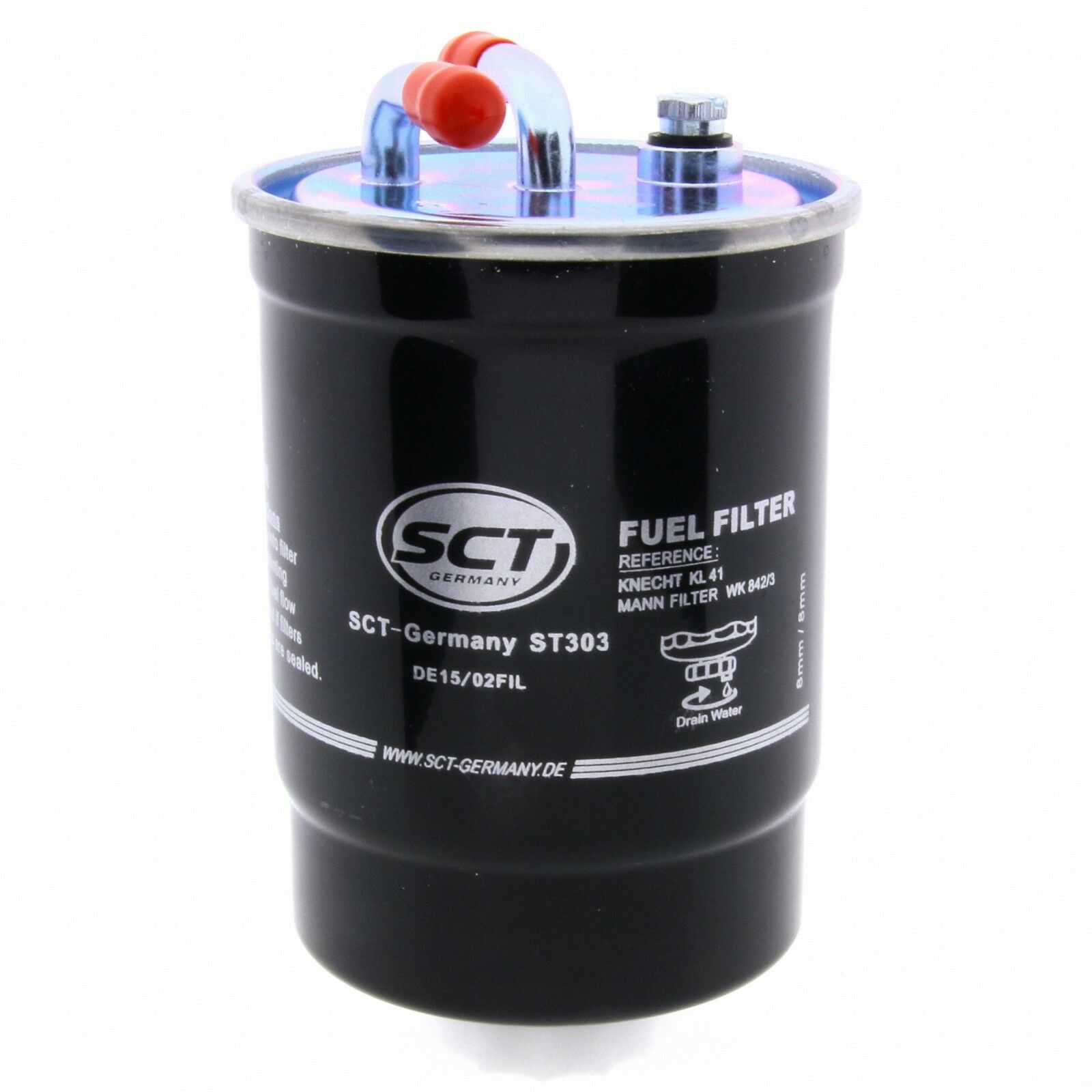 SCT Kraftstofffilter ST 303 Motorfilter Benzinfilter passend für Ford VW Honda Seat