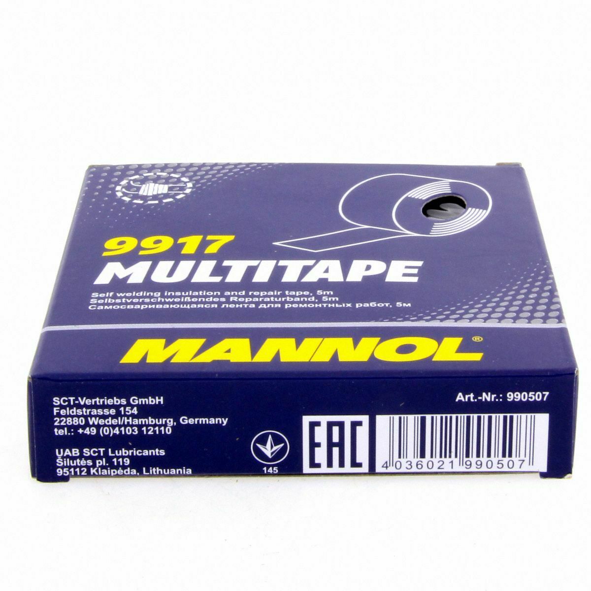 5m MANNOL 9917 Multitape Dichtungsband Isolier- Klebeband selbstverschweißend