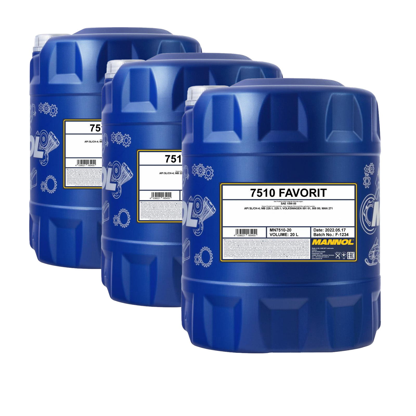 60 Liter MANNOL Favorit 15W-50 15W50 SL CH-4 Motoröl ÖL 4036021165455 60 Liter MANNOL Favorit 15W-50 15W50 SL CH-4 Motoröl ÖL 4036021165455