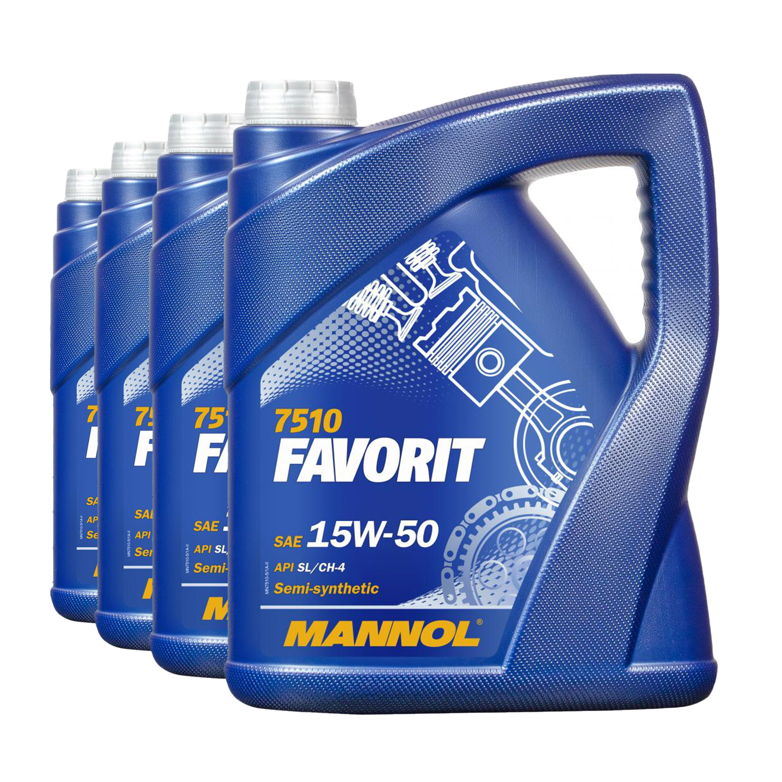 20 Liter (4x5) MANNOL Favorit 15W-50 API SL CH-4 Motoröl 15W50 4036021505404 20 Liter (4x5) MANNOL Favorit 15W-50 API SL CH-4 Motoröl 15W50 4036021505404