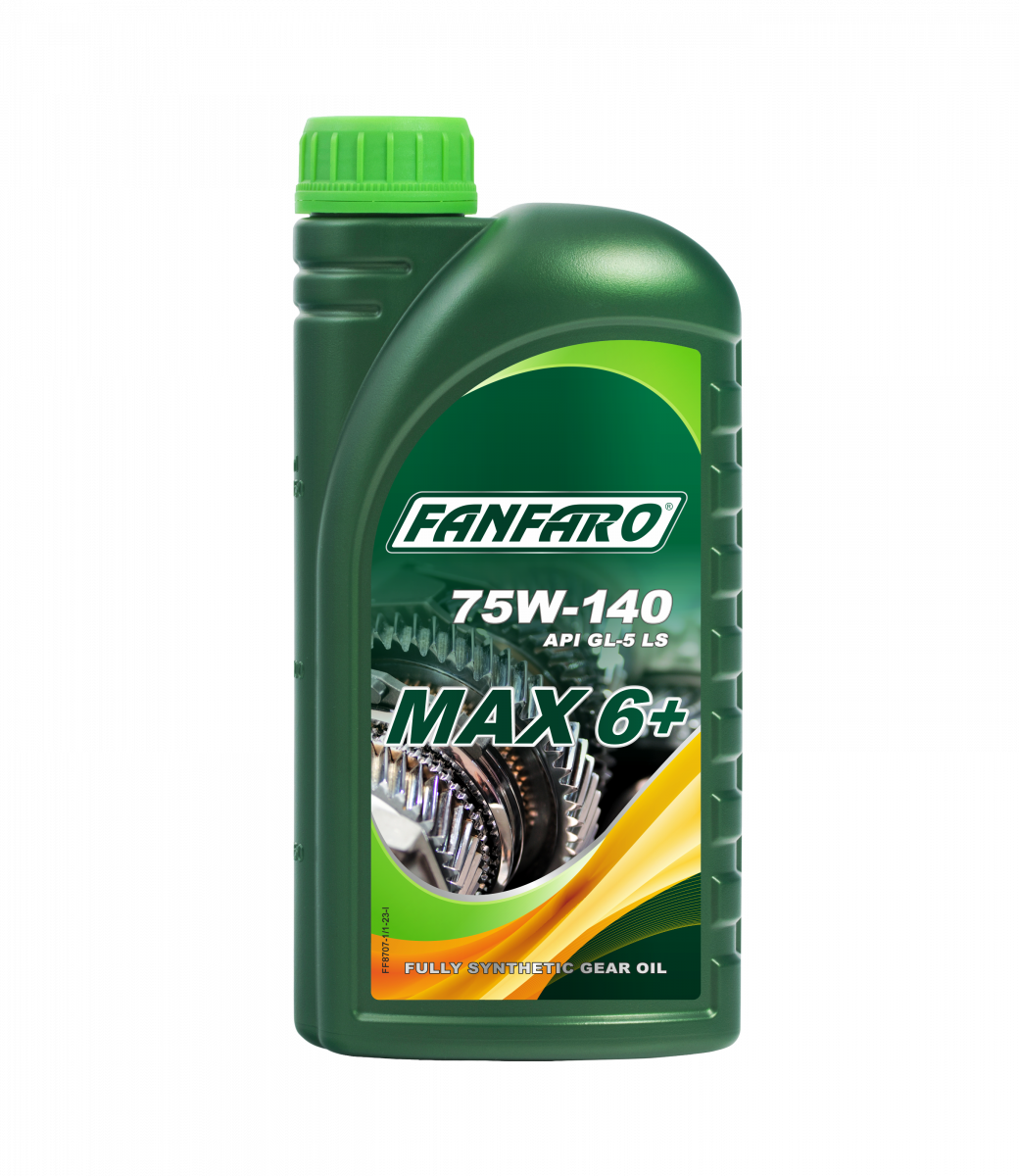 3 Liter FANFARO MAX 6+ 75W-140 GL-5 API GL5 LS Getriebeöl MIL-L-2105 D