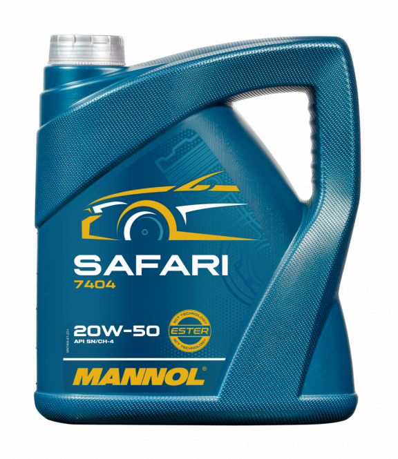 4 Liter MANNOL Safari 20W-50 API SN CH-4 Motoröl 20W50 4036021406152
