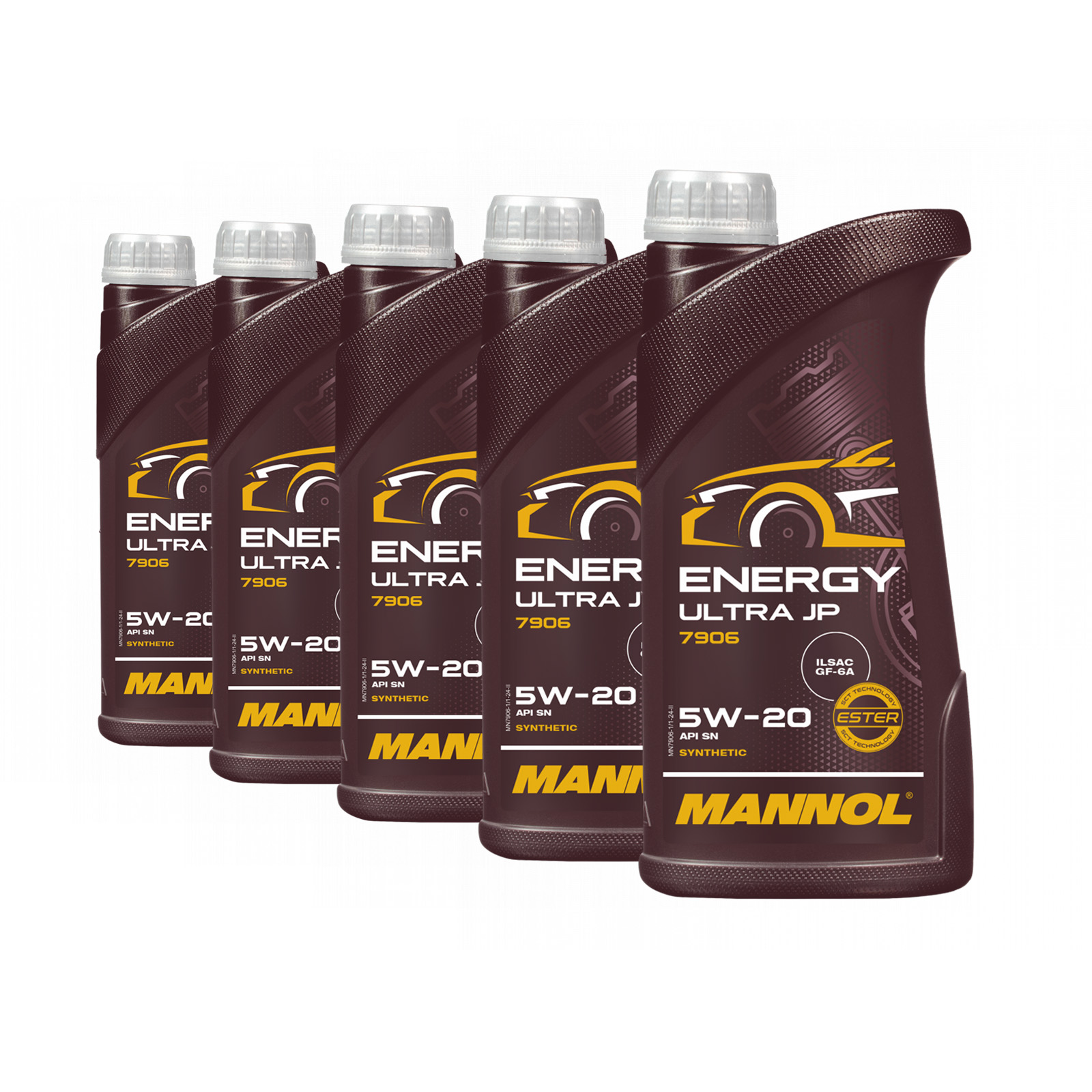 5 Liter (5x1) MANNOL Energy Ultra JP 5W-20 API SP (RC) 7906 Motoröl