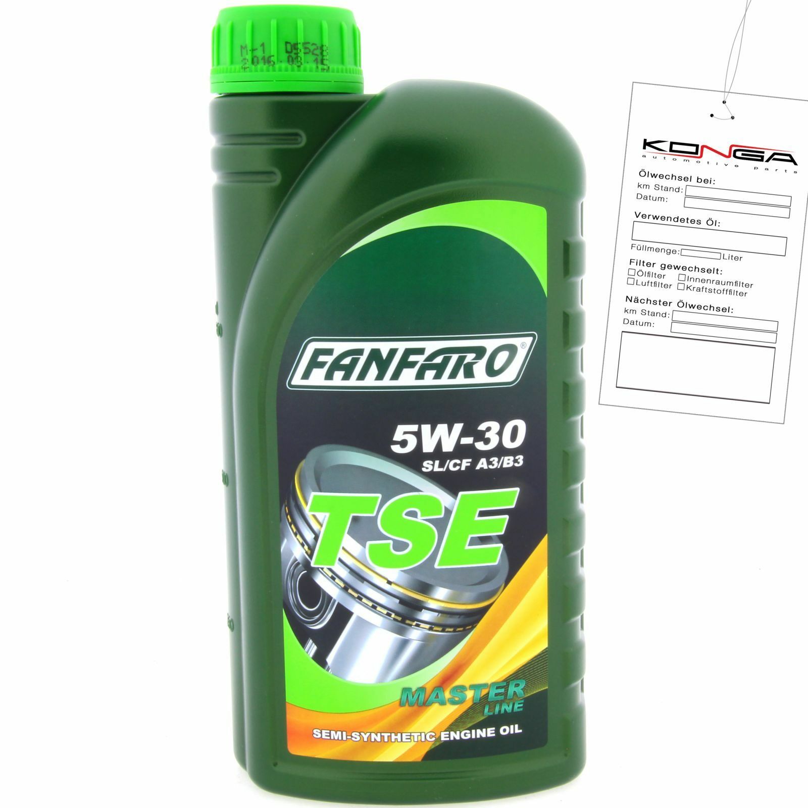 1 Liter FANFARO TSE 5W-30 SN CH-4 Motoröl A3 B3 MB 229.1 passend für VW 502.00 505.00