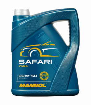 10 Liter (2x5) MANNOL Safari 20W-50 API SN CH-4 Motoröl 20W50 4036021506159