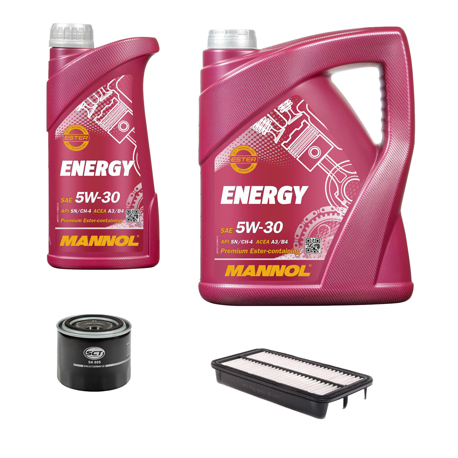 Inspektionskit Austauschset Ölfilter Luftfilter Motoröl TOYOTA IPSUM XM10 MANNOL Inspektionskit Austauschset Ölfilter Luftfilter Motoröl TOYOTA IPSUM XM10 MANNOL