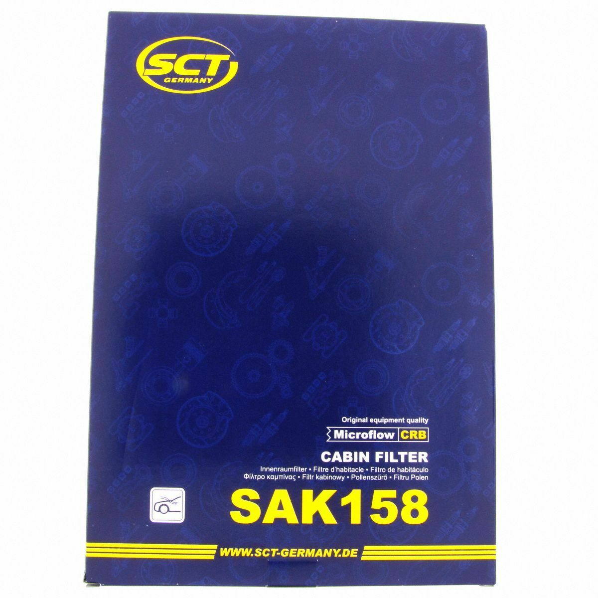 SCT Innenraumfilter mit Aktivkohle SAK 158 Luft Filter Mercedes