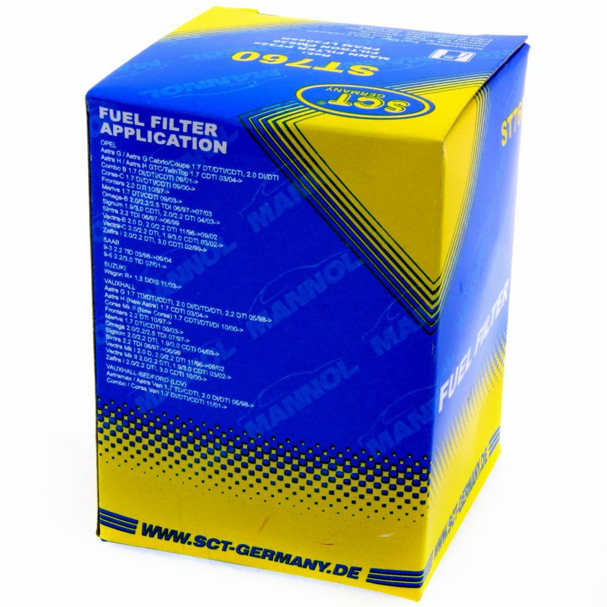 SCT Kraftstofffilter ST 760 Benzinfilter passend für Opel Saab GM Astra Corsa Meriva Signum Zafira Vectra