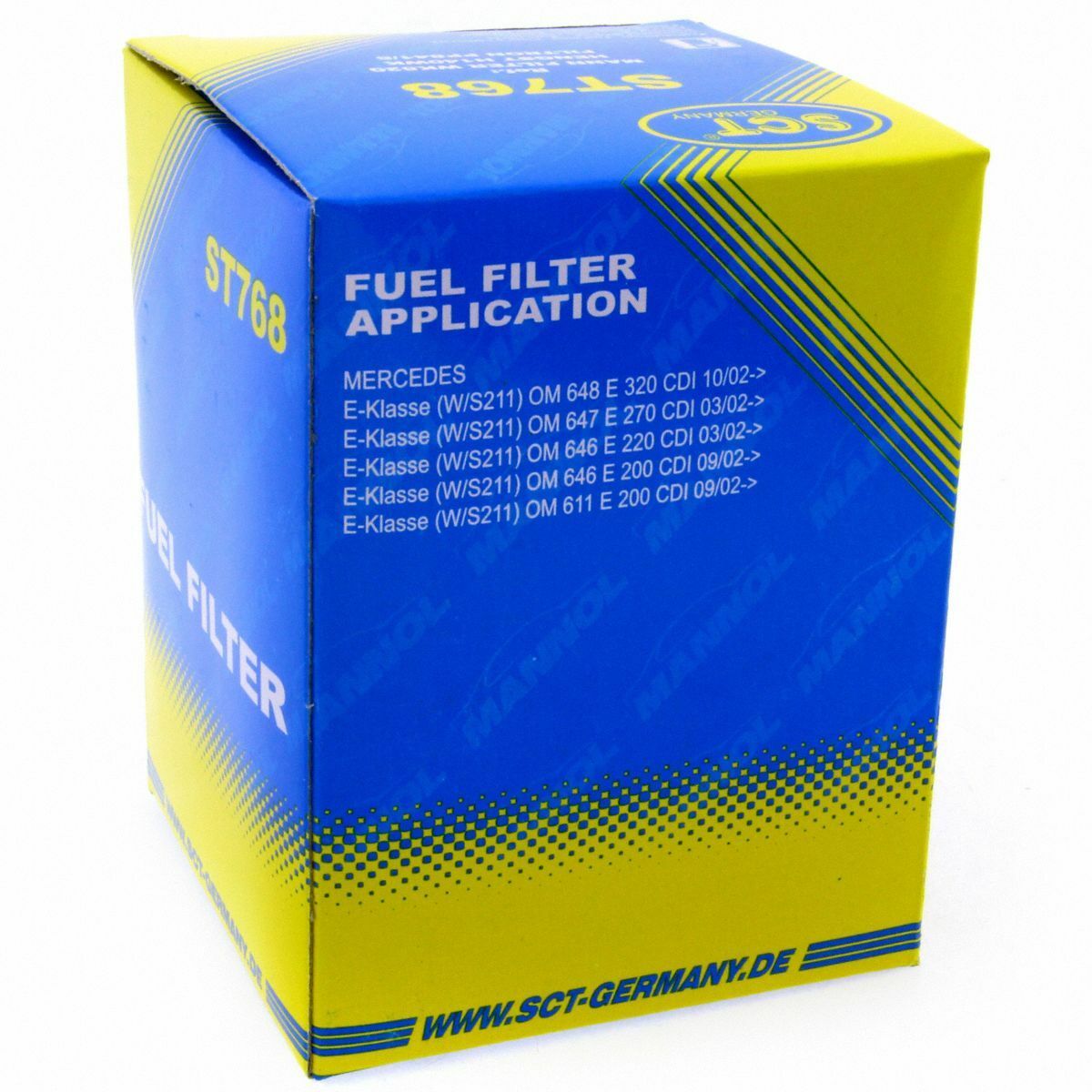 SCT Kraftstofffilter ST 768 Motorfilter Benzinfilter passend für Mercedes Smart