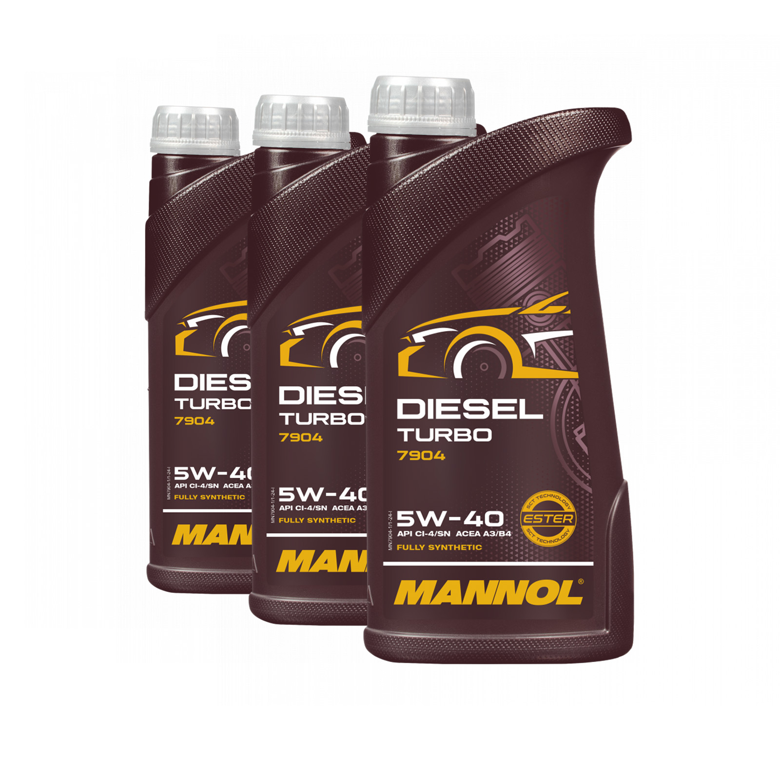 3 Liter (3x1) MANNOL Diesel Turbo 5W-40 API CI-4/SN Motoröl 5W40 4036021101101 3 Liter (3x1) MANNOL Diesel Turbo 5W-40 API CI-4/SN Motoröl 5W40 4036021101101
