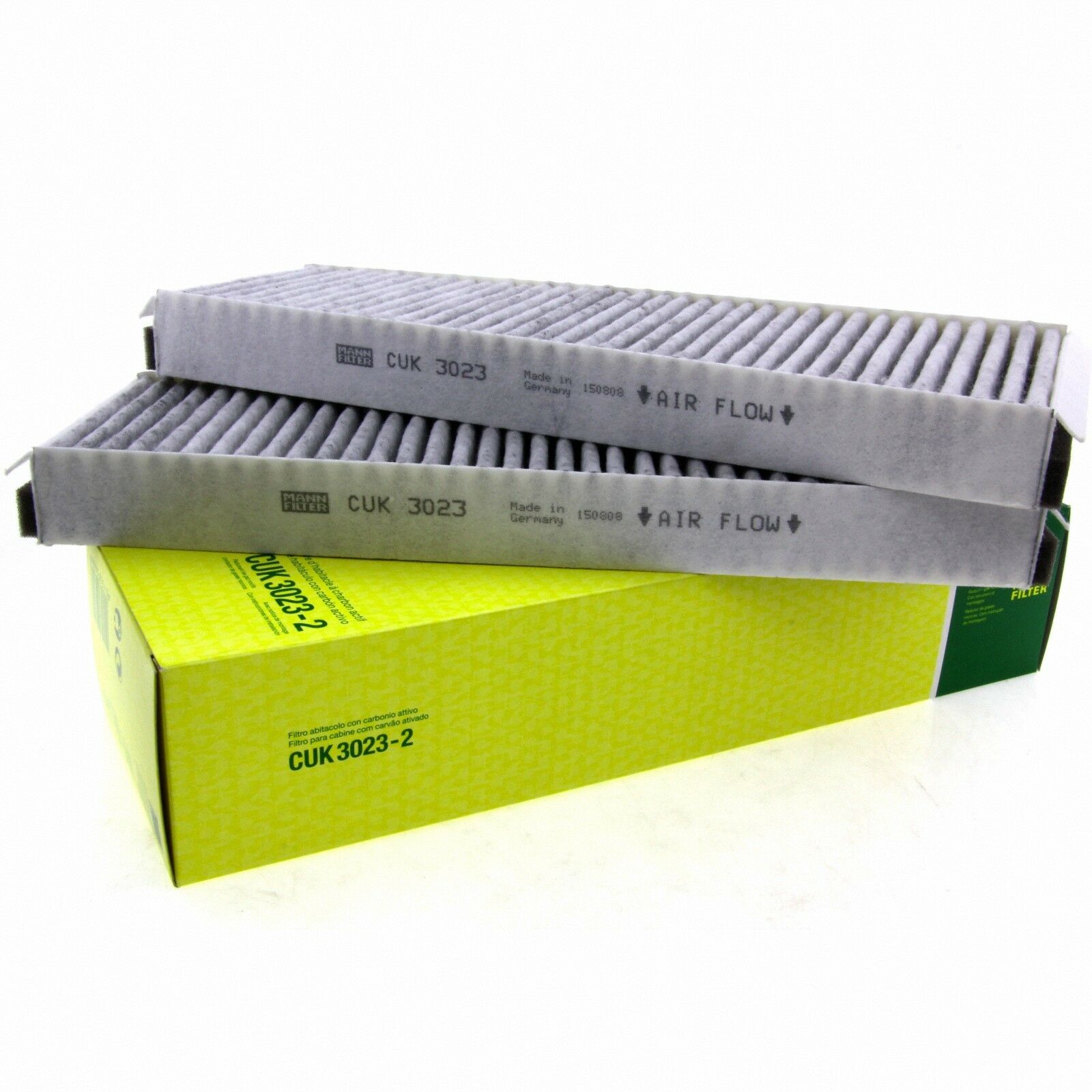MANN Innenraumfilter Aktivkohle CUK30232 Filter passend für Audi A6 Lamborghini Gallardo
