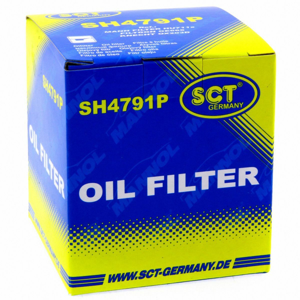 SCT Ölfilter SH 4791 P Filter Motorfilter Servicefilter Patronenfilter Ford Mazda