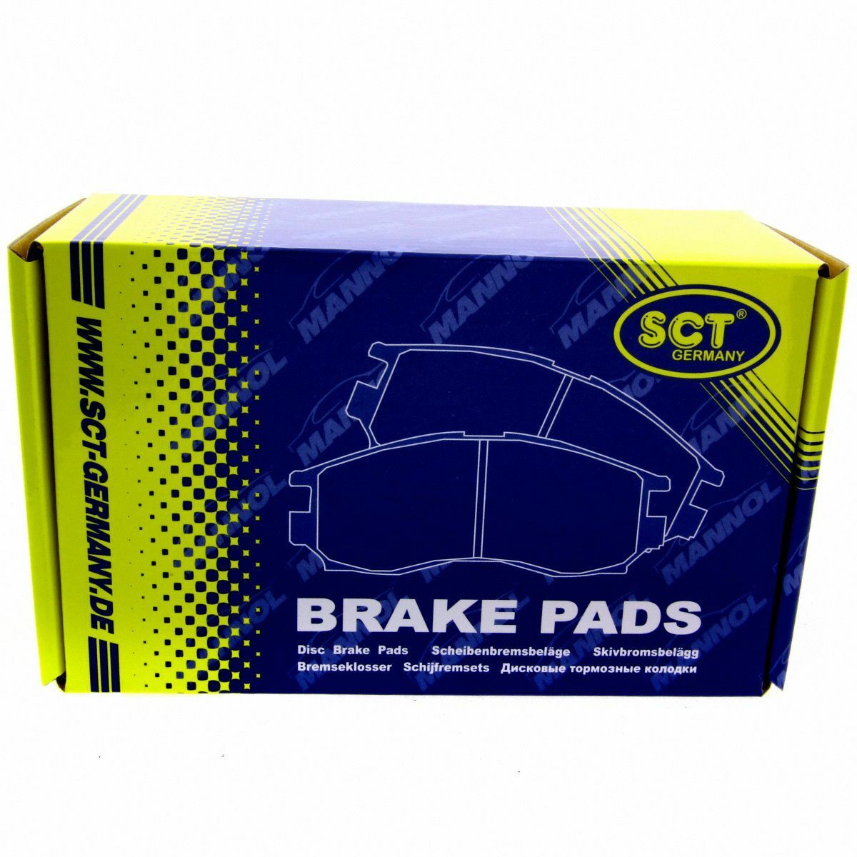 *** SCT Bremsbeläge SP 223 PR Bremsklötze Bremsbelagsatz vorne passend für Ford