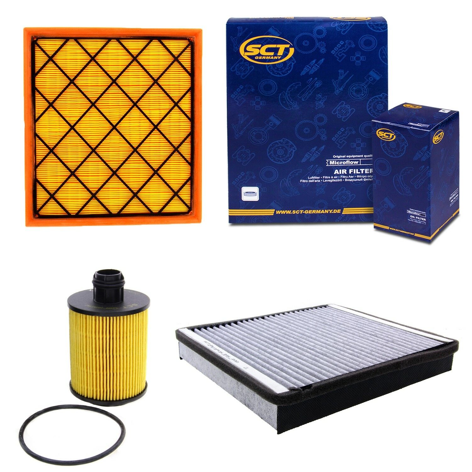 Inspektionskit für Opel Astra J Sports Tourer 1.3 Cdti 2.0 Gtc Zafira Set2