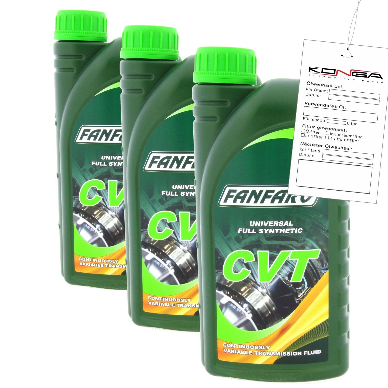 3 Liter FANFARO CVT Getriebeöl MB 236.20 passend für VW Audi TL 52 180 G 052 180 A1 A2 A6