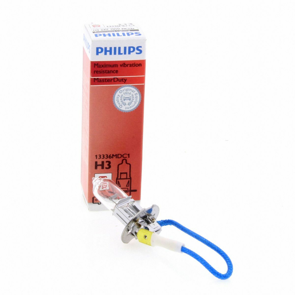 10er Box H3 Philips MasterDuty 2x Longlife LKW 24V Halogenlampe 13336MD