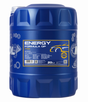 20 Liter MANNOL Energy Formula OP 7701 5W-30 Motoröl x 4x Motor Flush