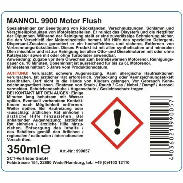 20 L MANNOL 7501 Classic 10W-40 Motoröl ACEA A3/B4 MB 229.1 + 4x Motorflush 9900