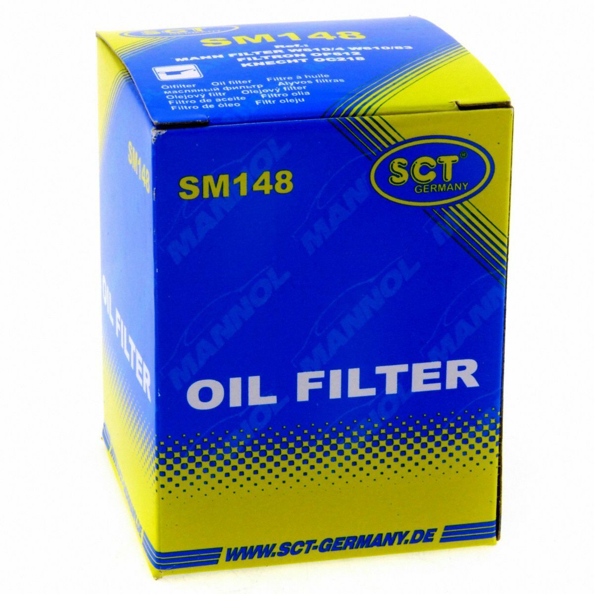 SCT Ölfilter SM148 Filter Motorfilter Servicefilter Anschraubfilter passend für Nissan Suzuki Volvo