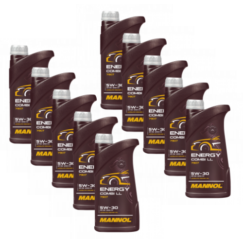 10 Liter (10x1) MANNOL Energy Combi LL 5W-30 API SN Motoröl 5W30 4036021101309