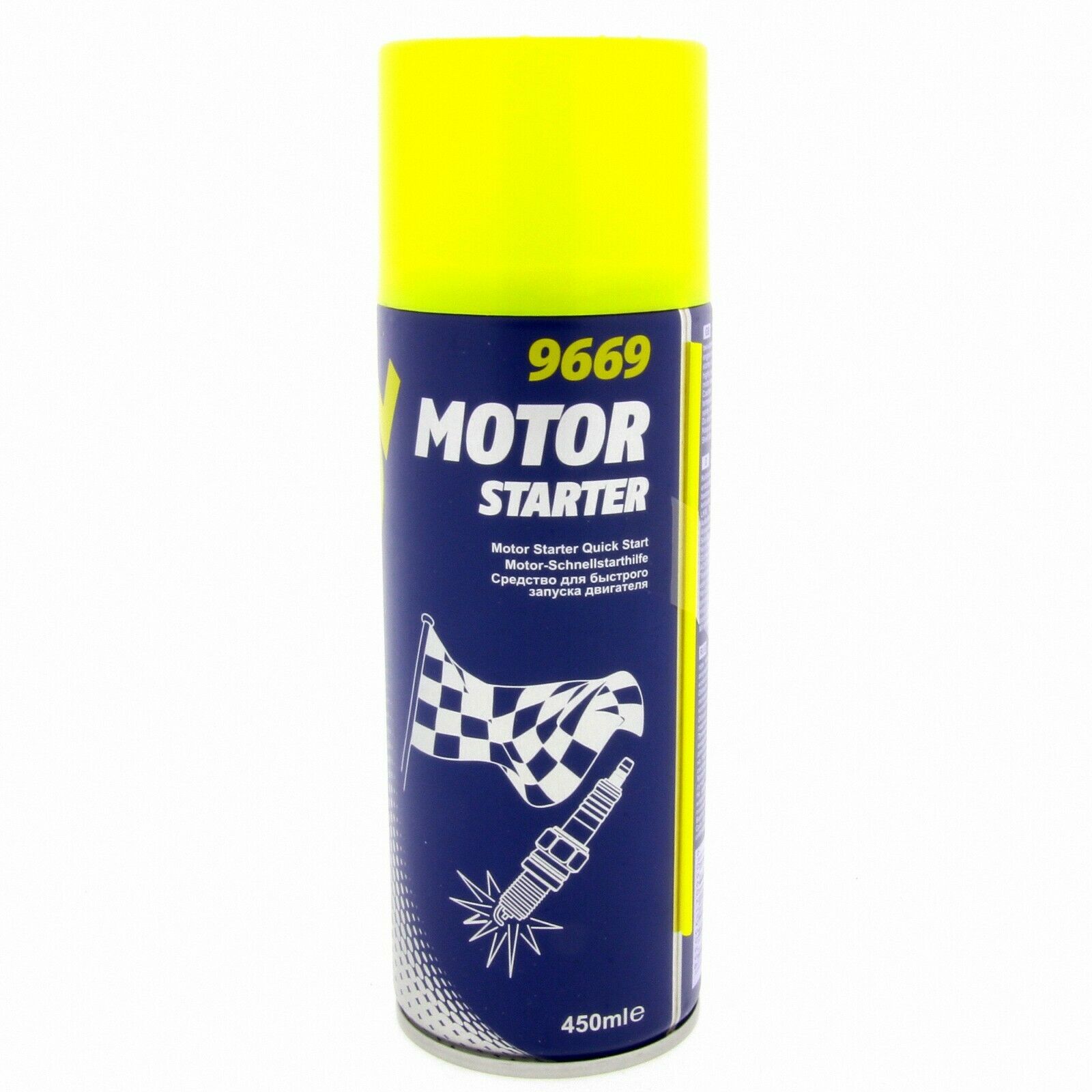 450ml MANNOL 9669 Motor Starter Kaltstart Hilfe Motorstart Feuchtigkeit