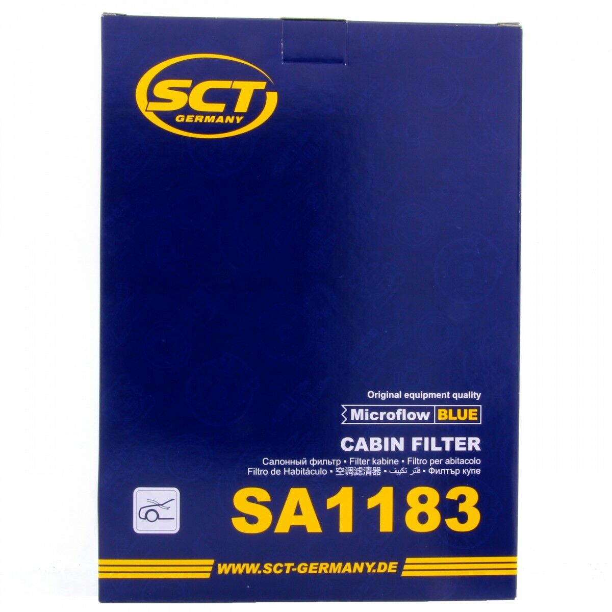 SCT Innenraumfilter Luftfilter SA1183 Pollenfilter passend für Nissan Qashqai X-Trail
