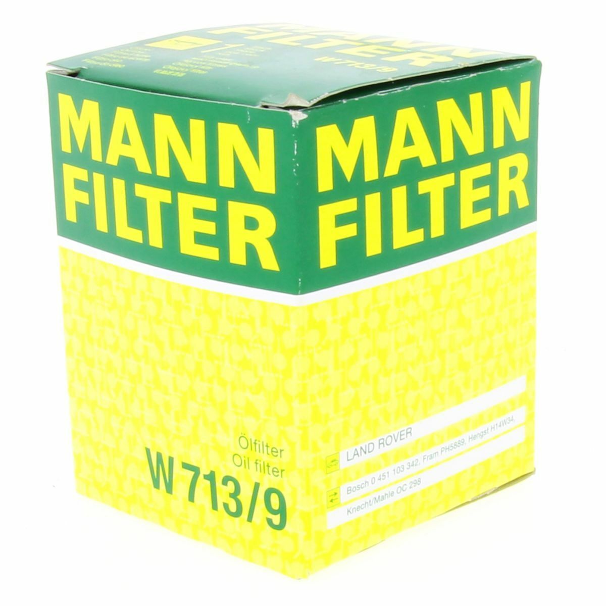 MANN Ölfilter W7139 Filter Land Rover Defender Cabrio LD Defender Pick-up LD_