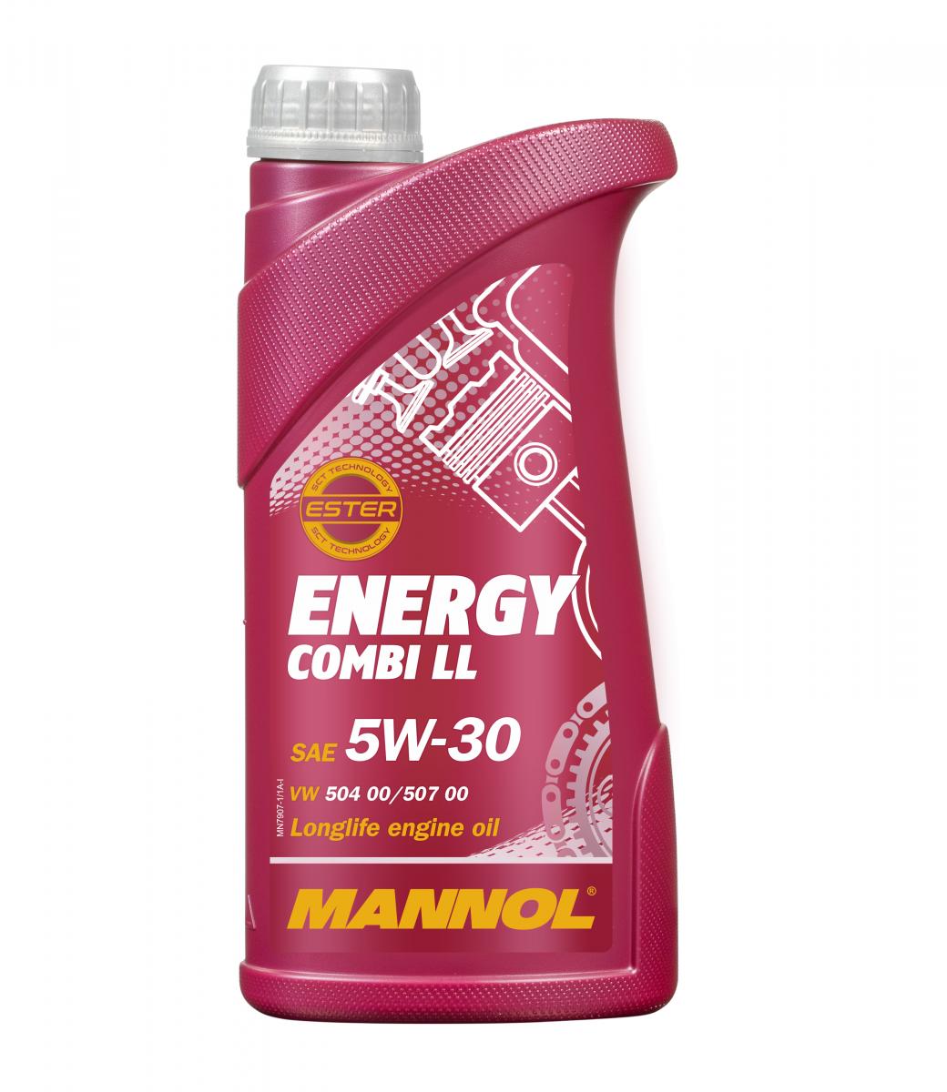 1 Liter MANNOL Energy Combi LL 5W-30 SN BMW LL04 MB 229.51 VW 505.00 507.00