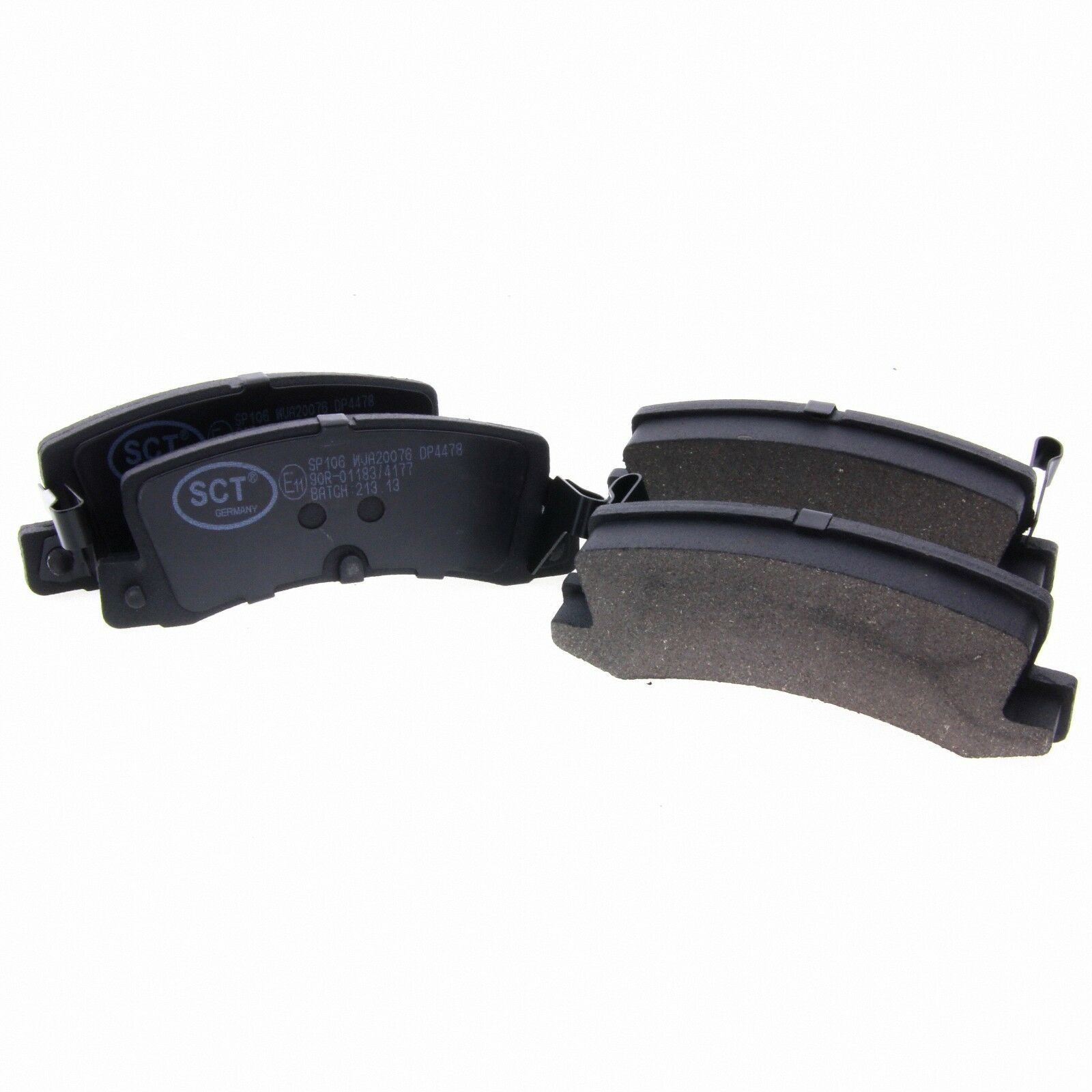 SCT Bremsbeläge SP 106 PR Bremsklötze Bremsbelagsatz hinten passend für Toyota