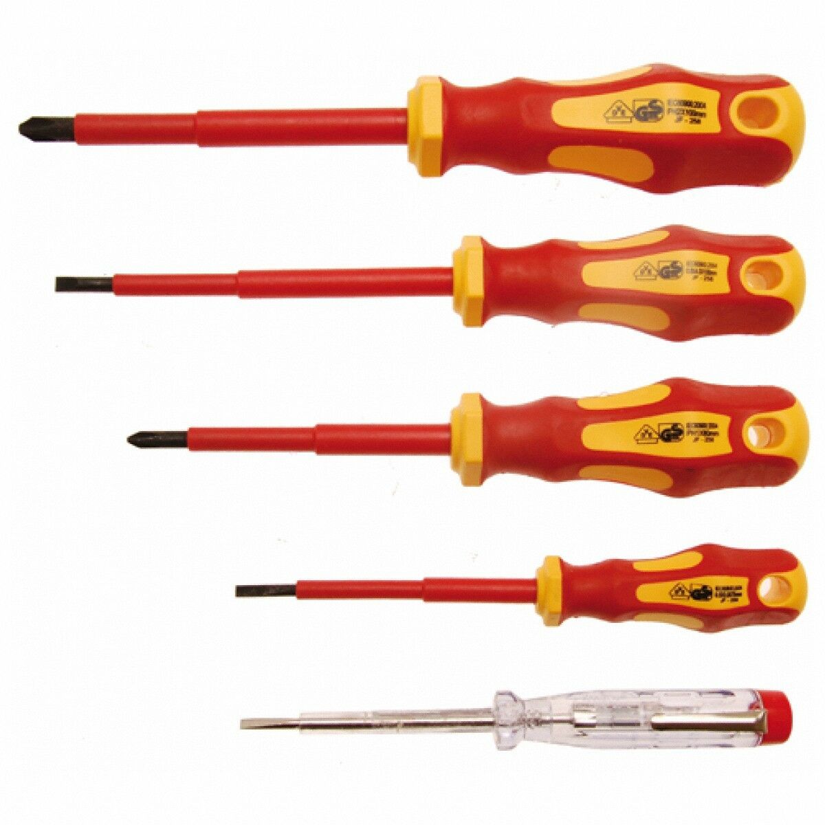 VDE-Elektriker-Schraubendreher-Satz, 5-tlg. BGS technic Germany