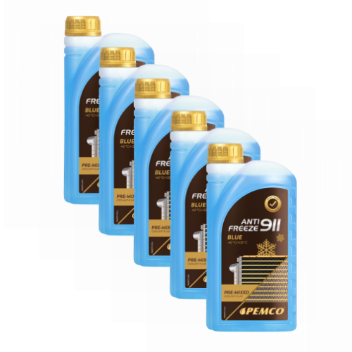 5 Liter (5x1) PEMCO ANTIFREEZE 911 -40C Kühlerfrostschutz PM0911C
