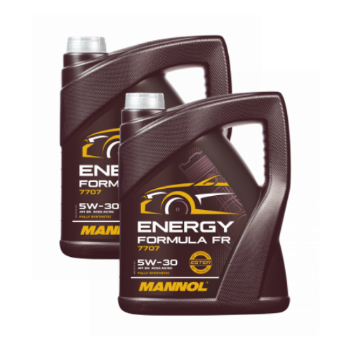 10 Liter (2x5) MANNOL Energy Formula FR 7707 5W-30 API SN ACEA A5/B5 Motoröl