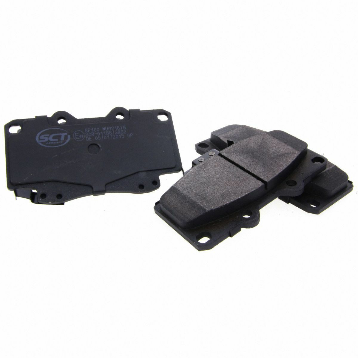 SCT Bremsbeläge SP 160 PR Bremsklötze Bremsbelagsatz vorne passend für Toyota VW