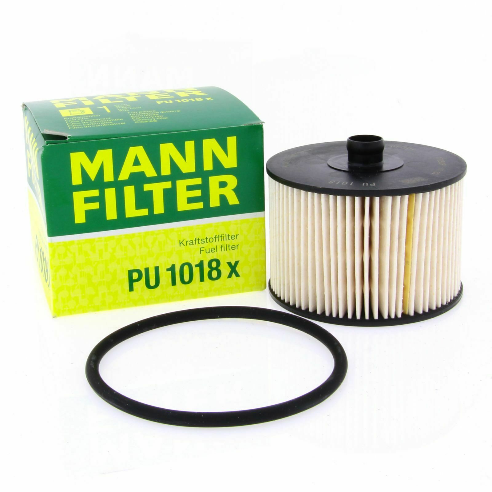 MANN Kraftstofffilter PU1018X Filter passend für Citroen Fiat Ford Lancia Peugeot Volvo