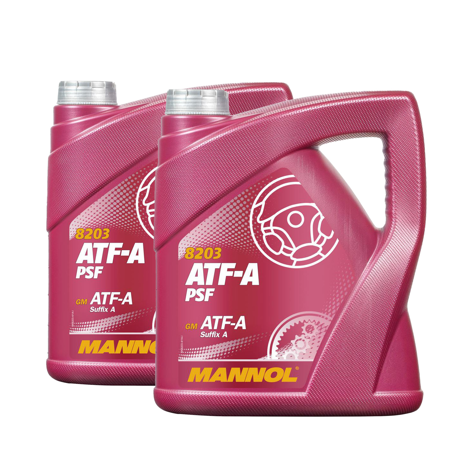 8 Liter (2x4) MANNOL 8203 GM ATF-A PSF Automatic Fluid Getriebeöl Servolenkung Opel