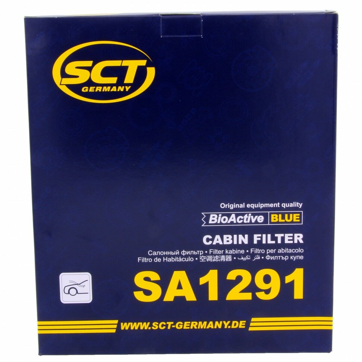 SCT Innenraumfilter Luftfilter SA1291 Pollenfilter Skoda Audi VW Seat