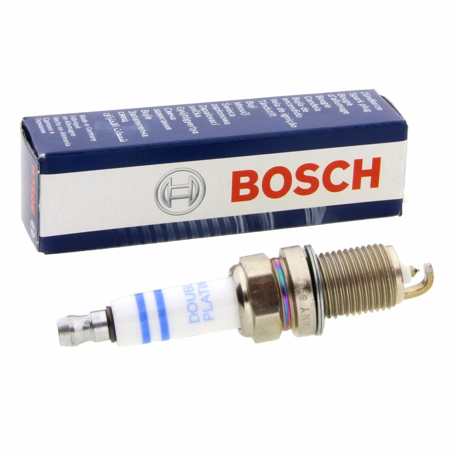 BOSCH FR7KPP332 Zündkerzen passend für Audi A6 Stufenheck 4F2 C6 BMW 1 E81